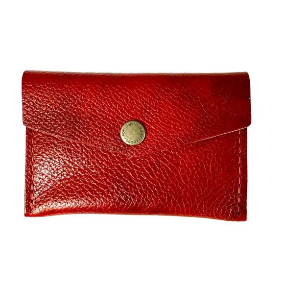 Portland Leather Mini Envelope Wallet - Brand New - Picture 1 of 9